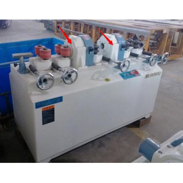 MC9060C Wooden pole making machine with 2 knives process logs with tree bark
