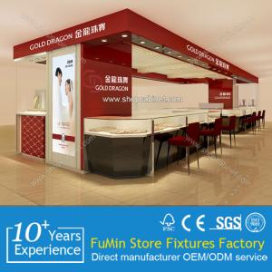 2015 New Design Luxury jewelry display showcase