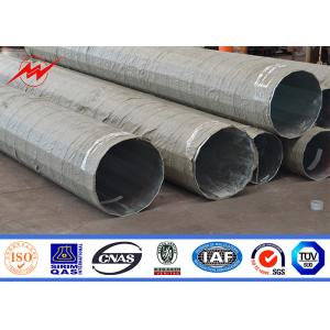 Polygon 12m 14m Astm A123 Galvanizing Steel Tubular Pole 69kv