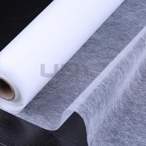 Clothing Hot Melt Fusible Web 100% Polyester Adhesive Interlining