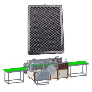 Filter Screen Edge Strip Scraping Glue Making Machine Glue Scraping Height 10