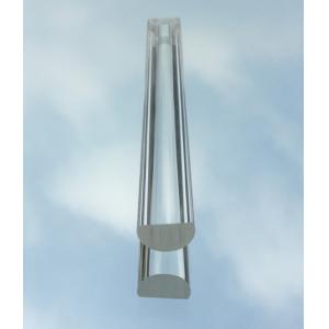 K9 Optical Glass Semi-Cylindrical Light Guide Rod