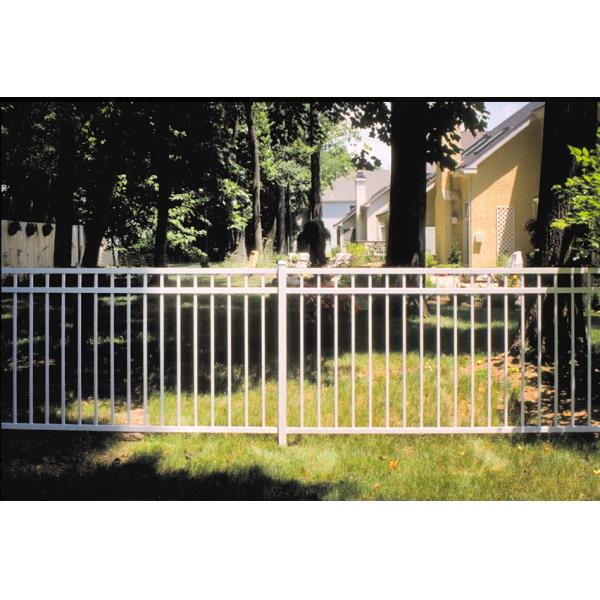 Zinc Coating 2.1m Height Steel Tubular Fencing For Pool