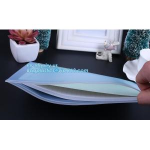 waterproof vinyl clear plastic zipper garment bag, clear vinyl a3 / a4 / a5