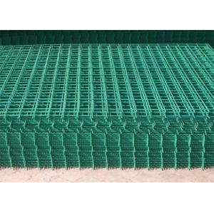5mm 2 X 4in Hole PVC Coated Mesh Galvanized Wire Panels Heavy Gauge Welded Wire