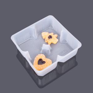 Recyclable 15.5*15.5*4cm Disposable Cookie Boxes