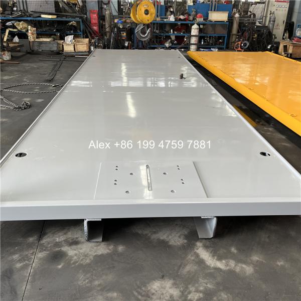 20 Tons Steel Roll Back Wrecker Bed Heavy Duty Towtruck Flatbed Customizable