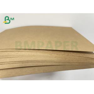 Folding Resistance Virgin Brown Kraft Paper With 100% Wood pulp