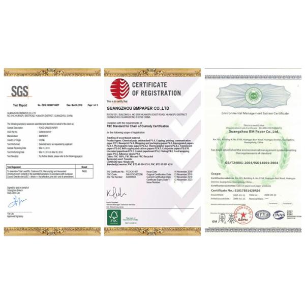 FSC 800GSM 1000GSM 2000GSM Grey Cardboard Thickness Customized For Covers