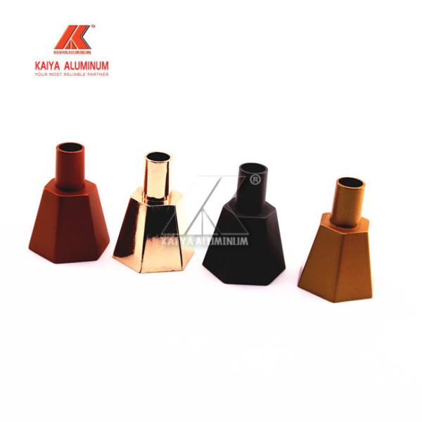 Zinc Brass Finished Aluminum Ornaments Holder Base Die Cast Parts 6063 For