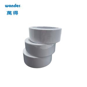 Quality White Self Adhesive Double Sided Tape 36mm Width Rubber Base for sale