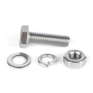 1/4 5/16 ASTM A193 A194 Hex Heavy Duty Metal Cap Bolt B8 B8T GR 8 8M ASME B 18.2