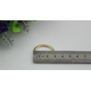 Mutil-color round shape 24 mm iron metal split key ring clip wholesale