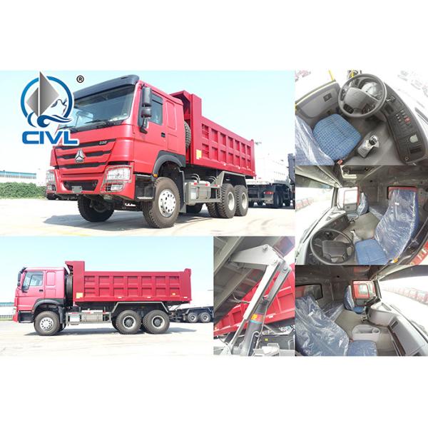 Sinotruk HOWO Heavy Duty Dump Truck Twin Countershaft Structure Transmission