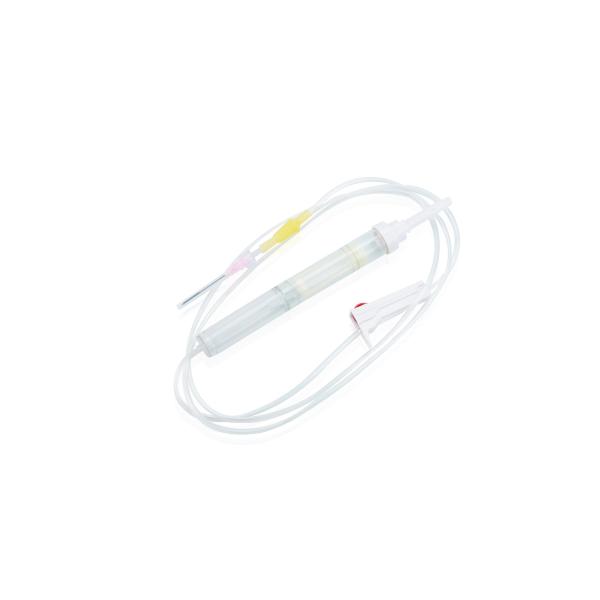 Buy Disposable Sterilized Blood Transfusion Set With Needles 150cm Length at wholesale prices
