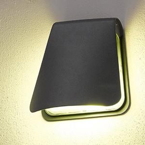 Modern creative fan imitation luminaria led aluminium art light fixtures wall