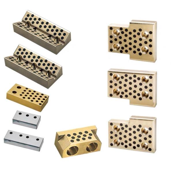 Robotics Bronze Sleeve Lube Guide Solid Bronze C86300 Graphite Bushing Inch Size  Oilless