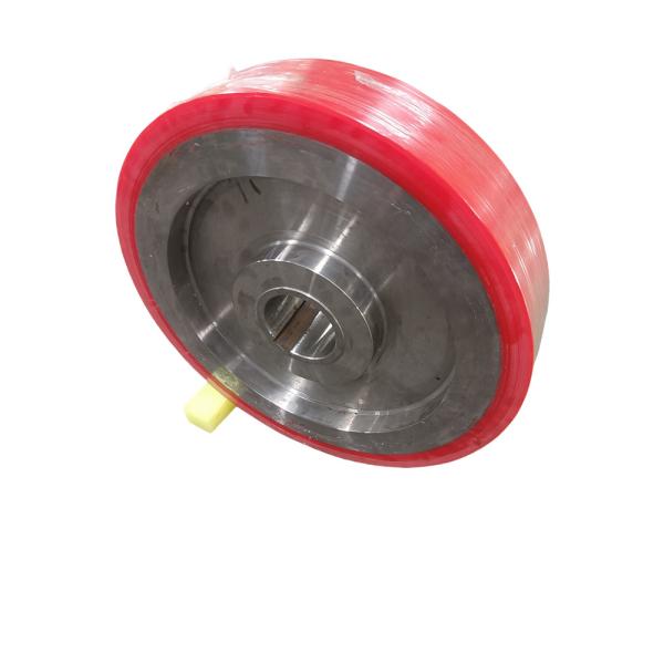 Buy Customized OEM PU Coated Wheels , Industrial Polyurethane Wheels Heavy Duty at wholesale prices