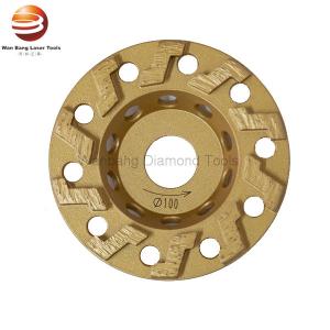 Quality 4 Inch 7 Inch Z Segment Diamond Grinding Cup Wheels for sale