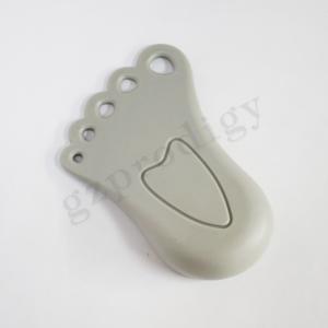 China Kids Protector Soft Light Grey  Baby Safety Door Wedge Plastic Door Wedge on sale