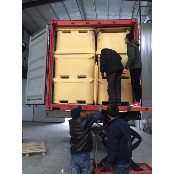 600L Roto Molded Cooler Box , Durability Fishingice Chest That Keeps Ice For Days