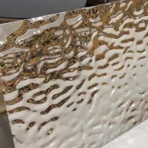 0.55mm Water Corrugated Stainless Steel Plate 430 309S Alloy Sheet For