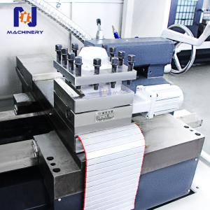 Flat Bed CNC Lathe Machine CK6140 CNC Turning Machine 4 Station Turret