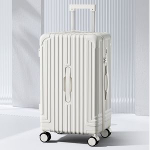 Zipper Closure Lightweight Multifunctional Anti-scratch Waterproof Suitcase with