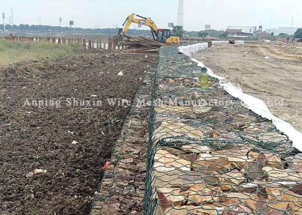 Free Sample Send Gabion Basket Woven Hexagonal Mesh Wire With Wooden Pallet