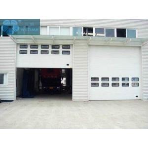 Thermal Insulated AC220V 150mm Track Overhead Garage Door
