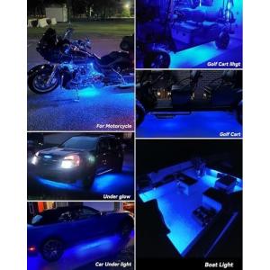 32cm Waterproof LED Light Strip for Cars Motorcycles Golf Carts Long Working