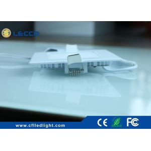 235LM UGR < 19 LED Square Panel Light 80 * 10 MM 3W Imported PMMA 80 LM / W PF >