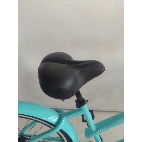 26" Aluminum Frame Single Gear Hybrid Women's Beach Cruiser Bike 2024 Non-Rear Damper