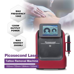 Professional Portable Pico Laser Tatoo Remover Q Switched Picosecond Picolaser