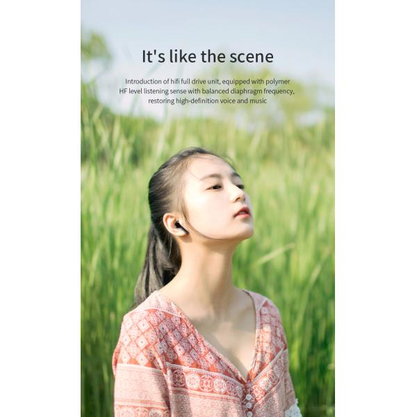 Sports HiFi Stereo 32Ω Sweatproof Wireless Bluetooth Earbuds