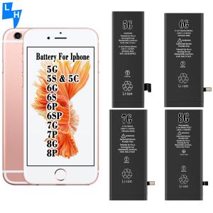 Rechargeable Batteries for 5G 5S 5C 6G 6S 6P 6SP 7G 7P 8G 8P Mobile Phone