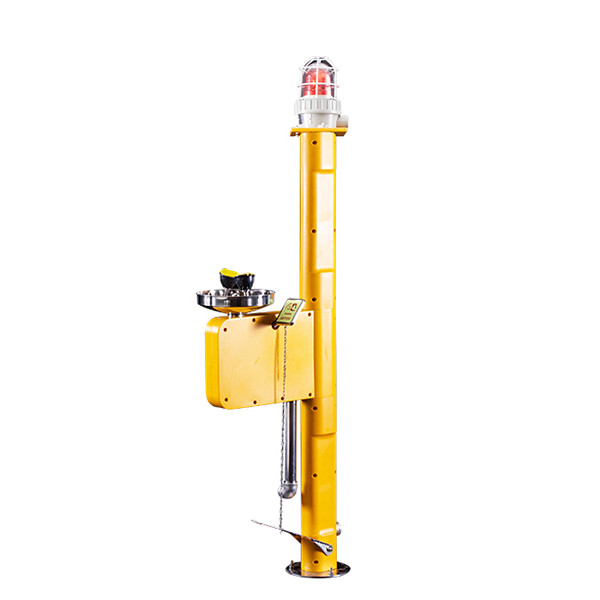 Buy Pedestal Tempered Water Eyewash ABS Plastic Temperature Maintenance at wholesale prices