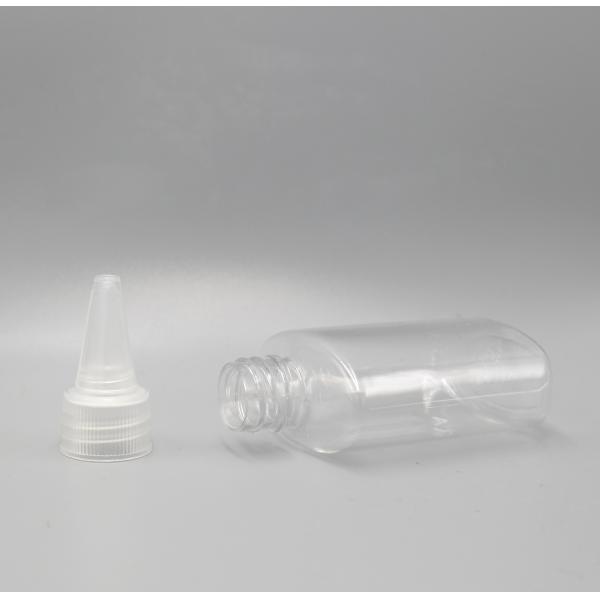 Vape Oil Clear 50ML Twist Top Plastic Squeeze Bottles