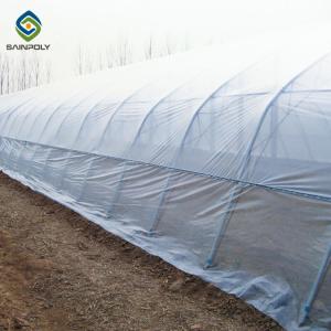 Hot Galvanized Steel 12m Single Tunnel Greenhouse