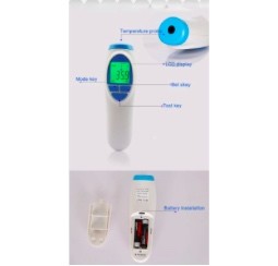 Portable Manual 1.5V AAA Non Contact Thermometer