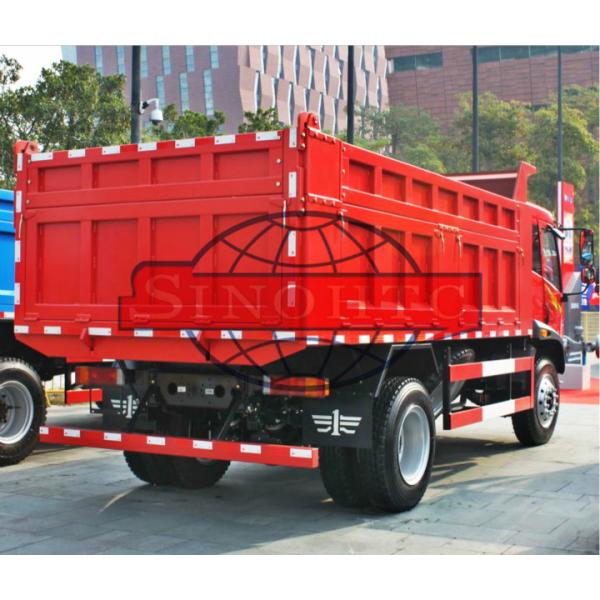 Light Medium Duty 7 Ton Tipper Truck With Right Hand Driving Steering 4x2 Type