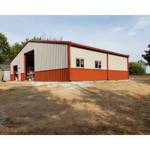 Warehouse Industrial Style Prefab Steel Structure Building for Workshop and
