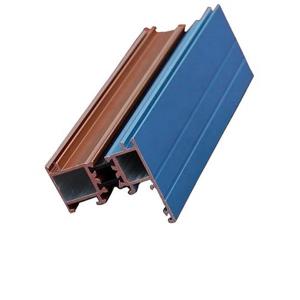 SGS 2.0mm Wood Grain Window Aluminum Profile Extrusions