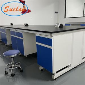 Sand Blasting Integrated Chemistry Lab Furniture with Customizable Structure