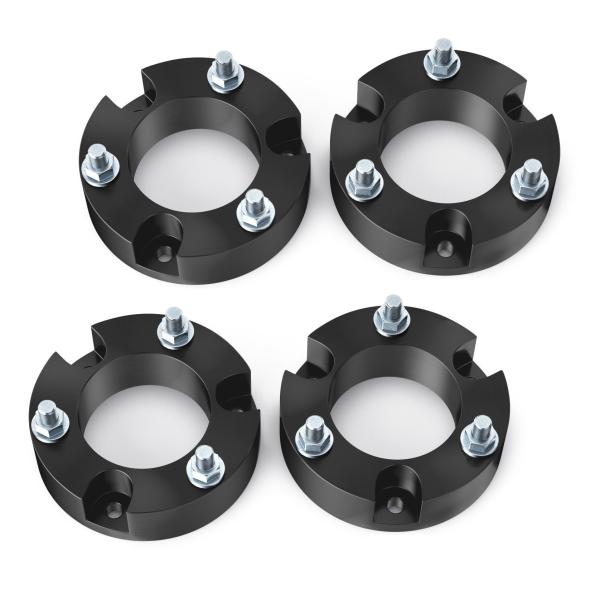 Shock Resistant Spring Spacer Lift Kit 3.0 Inch Front 2.0" Rear With Studs Washer