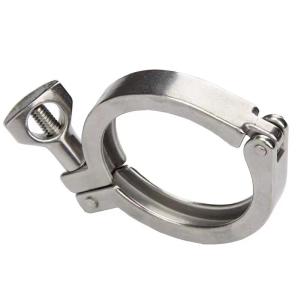 WZ Sanitary Tri Clamp Stainless Steel304 316 Casting Ferrule Flange Pipe Double