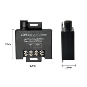 Iron Case Single Color LED Dimmer 30A High Power Dimmable Constant Voltage