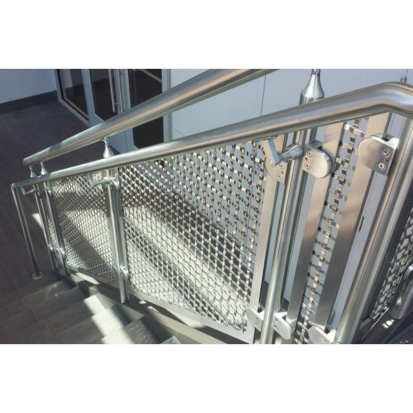 Antique Brass Ss 0.5mm Lock Crimp Wire Mesh For Interior Decoration