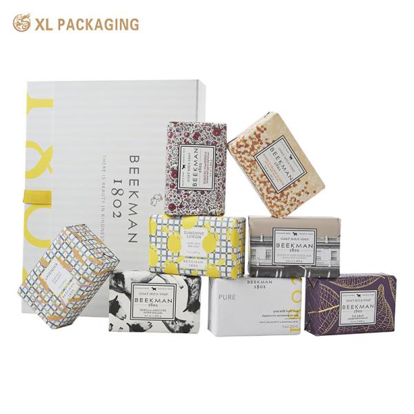XL Packaging Custom Printed Cosmetic Boxes Customized Luxury Soap Container
