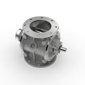 Industrial Powder Rotative Valve Feeder Airlock For Dust Collector OEM